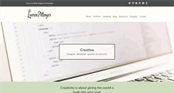 Desktop Screenshot of laurenpittenger.com